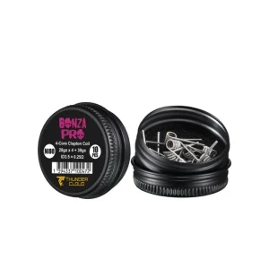 Thunder Cloud Bonza Pro 4-Core Clapton Ni80 0.25Ω (10pcs)