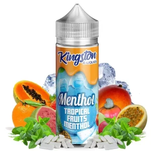 Tropical Fruits Menthol 100ml - Kingston E-liquids