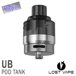 Ub Pod tank (Silver) claromizador 5,5ml + 4 coils de Lost Vape