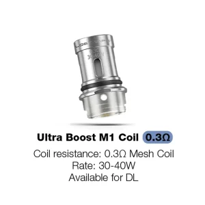 Ultra Boost M1 Coil 0,3ohm (Resistencia UB pod tank) de Lost Vape