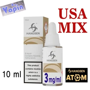 USA mix 3mg (tabaco rubio) 10ml de Hangsen Eliquid