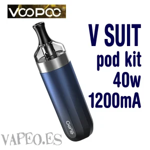 V SUIT POD KIT 40W 1200MA AZUL VOOPOO