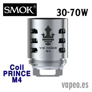 V12 Prince M4 Coil Resistencia 0,17ohm (30-70w) Smok
