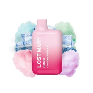 Vaper Desechable Lost Mary BM600 Cotton Candy Ice 20mg