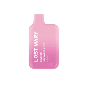 Vaper Desechable Lost Mary BM600 Strawberry Sin Nicotina