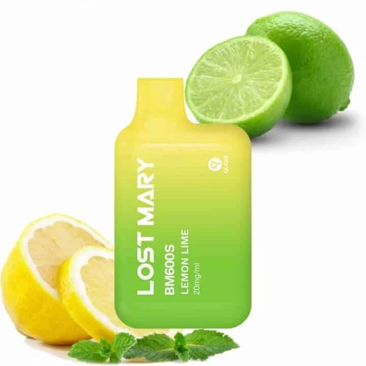 Vaper Desechable Lost Mary BM600s Lemon Lime 20mg
