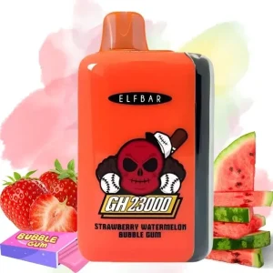 Vaper Elf Bar GH23000 Strawberry Watermelon Bubble Gum