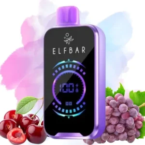 Vaper Elfbar FS 18000 caladas Grape Cherry