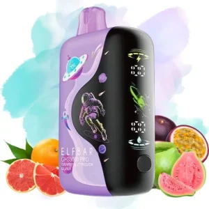 Vaper Elfbar Gh 33000 Pro Grapefruit Passion Guava