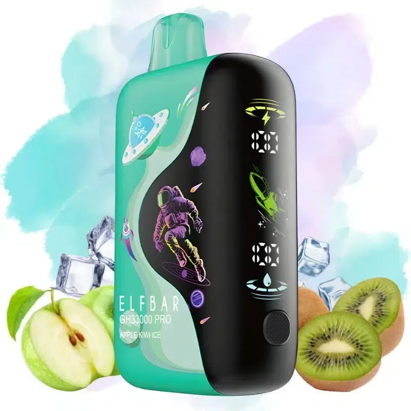 Vaper Elfbar Gh33000 Pro Apple Kiwi Ice