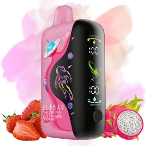Vaper Elfbar Gh33000 Pro Sour Strawberry Dragonfruit