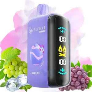 Vaper Elfbar Raya D3 25000 Grape Ice
