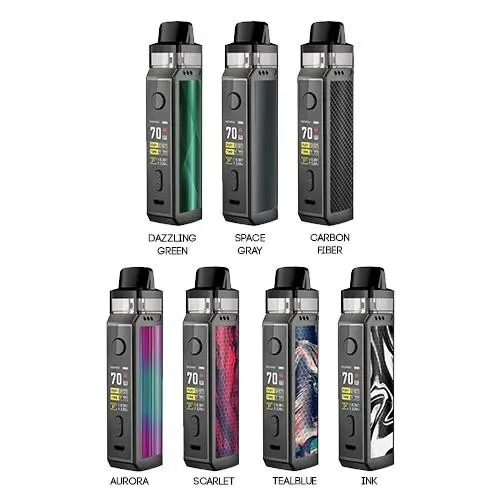 VINCI X POD KIT VOOPOO + BATERIA 18650 (SCARLET) - Image 2