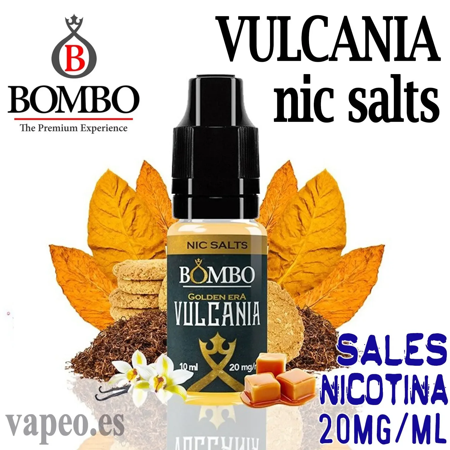 VULCANIA NIC SALTS 20MG BOMBO ELIQUID