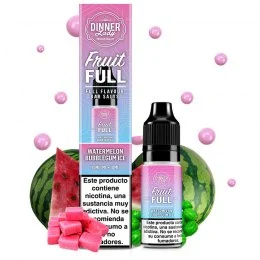 Watermelon Bubblegum Ice 10ml - Dinner Lady Fruitfull Bar
