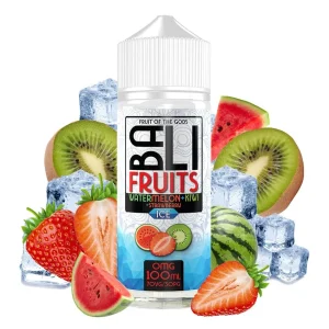 Watermelon + Kiwi + Strawberry Ice 100ml - Bali Fruits by Kings Crest