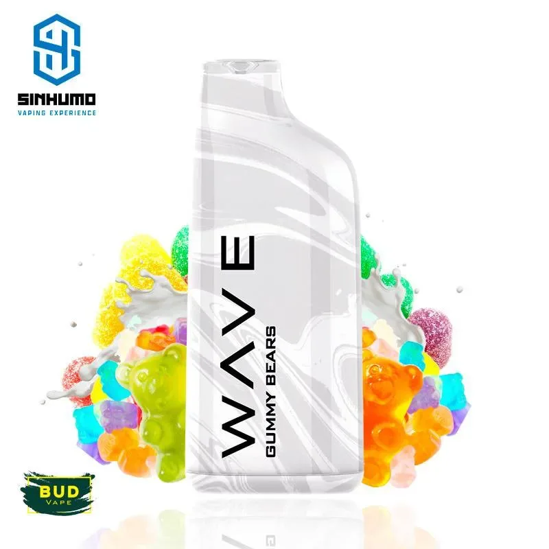 Wave 800 Bud Vape Gummy Bears 20mg