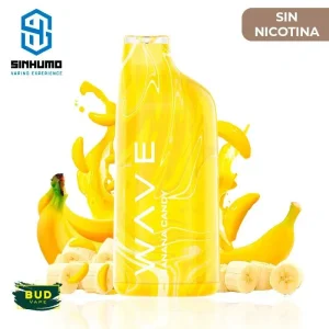Wave 800 Bud Vape ZERO Banana Candy 0mg
