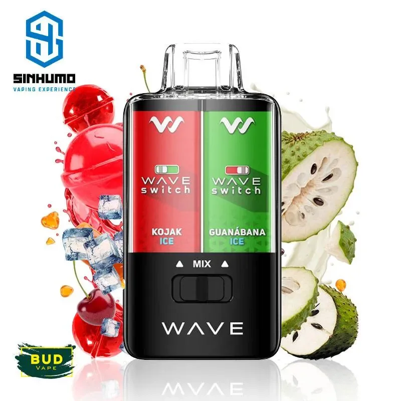 Wave Switch Bud Vape Kojak Ice Guanabana Ice 0mg
