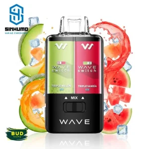 Wave Switch Bud Vape Triple Melon Ice Triple Sandia Ice 0mg