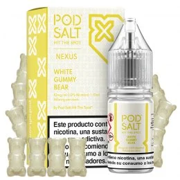 White Gummy Bear 10ml - Nexus Nic Salt