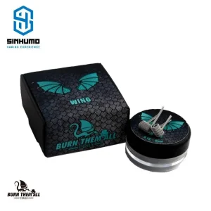 Wing 0.12 Ohm Dual Full N80 By Burn Them All Coils