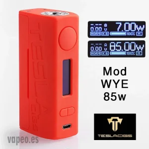 WYE 85W Solo Mod. Color Rojo TESLAGICS