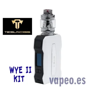 WYE II kit de vapeo con Resin tank 4-6ML 215W blanco de TESLAGICS