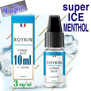 X-Freez Blue 3mg Eliquid 10ml by ROYKIN