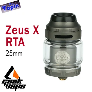 Zeus X RTA 25mm 4,5ml Claromizador de Geek Vape (Gun Metal)